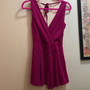 MOVING SALE Fuschia Romper